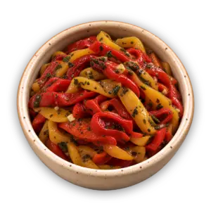 Poivrons marinés